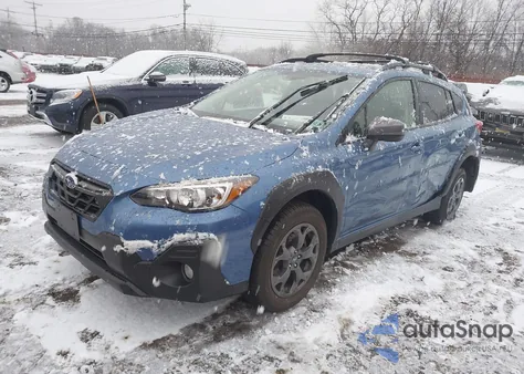 2021 Subaru Crosstrek Sport из США, поврежденный, VIN JF2GTHSC6MH669121